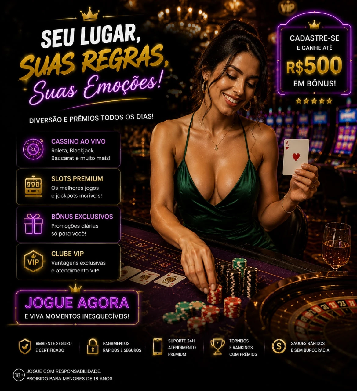 Sistema de Login Seguro Ooojogo.com - Interface Premium
